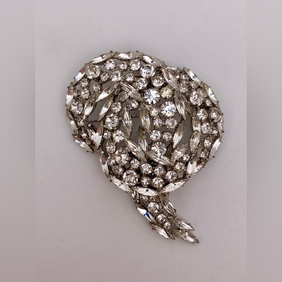 Vintage Large signed Sherman brooch - Picture 2 of 5